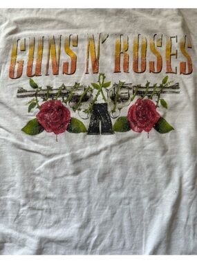 Guns N' Roses Graphic White Tee